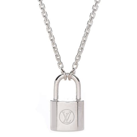 lock necklace louis vuitton|louis vuitton lockit necklace.